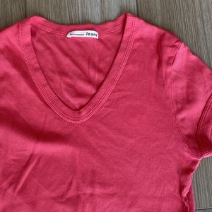 Reformation ribbed tee